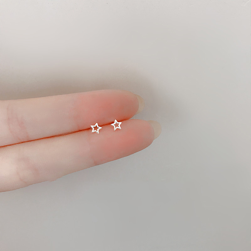 Body Jewelry Hypoallergenic - Cute Mini Star Earrings for Women