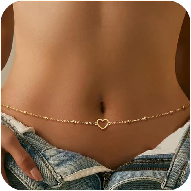 Body Jewelry Gold Plated - CHESKY Waist Beads for Women, Dainty