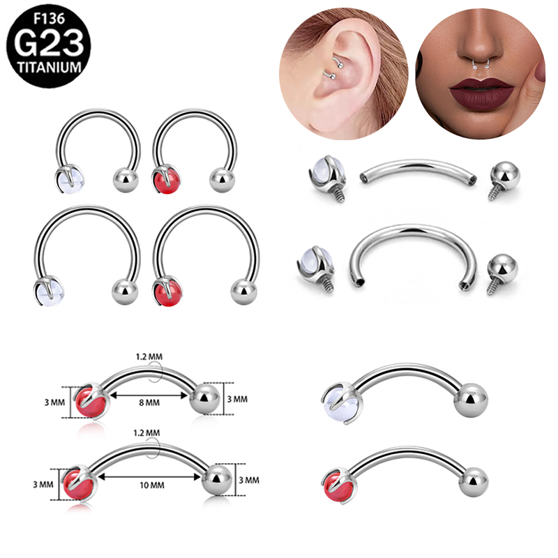 Body Jewelry Implant Grade - ASTM F136 Implant Grade Threaded Titanium
