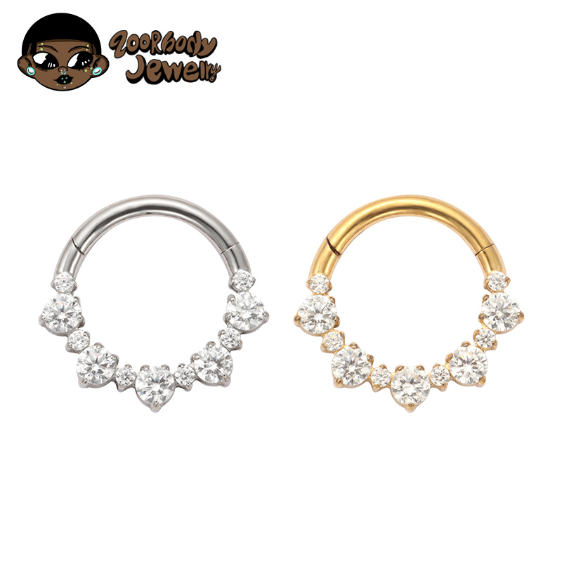 ASTM F136 TItanium Daith Click – обзор и цена Septum Clicker Ring