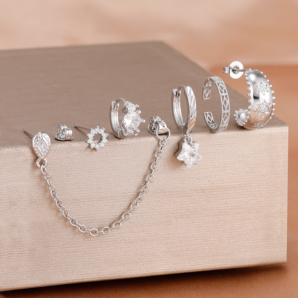 6PCS Stainless Steel Gold Plat – обзор и цена Body Jewelry Kit