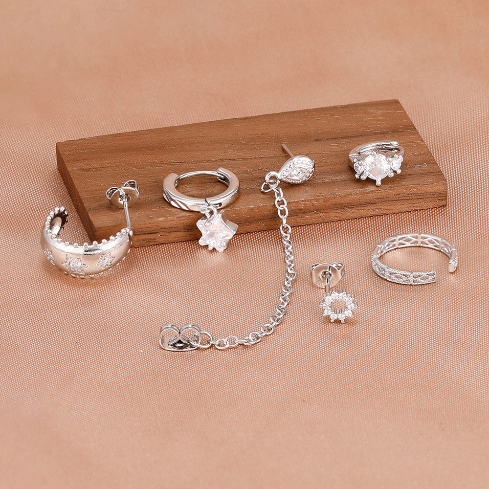 6PCS Stainless Steel Gold Plat – обзор и цена Body Jewelry Kit