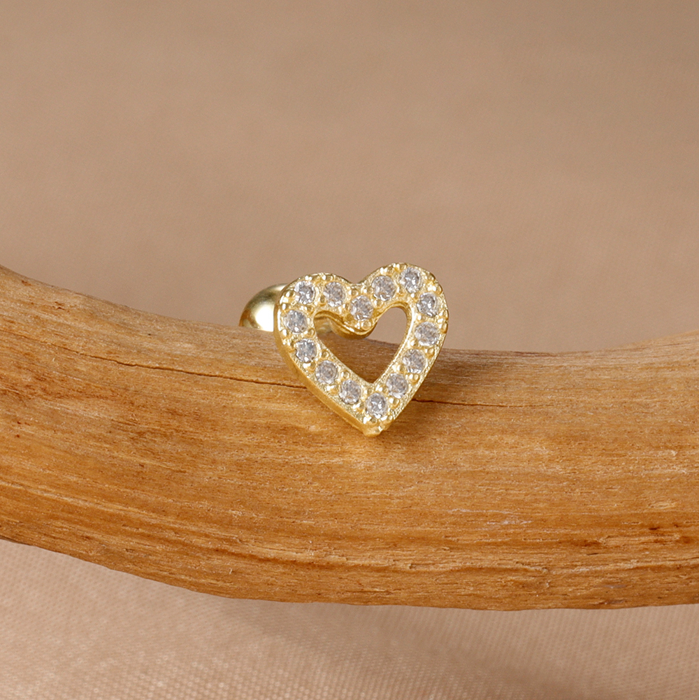 1PC Tiny Flower Heart Butterfl – обзор и цена Body Jewelry Hypoallergenic