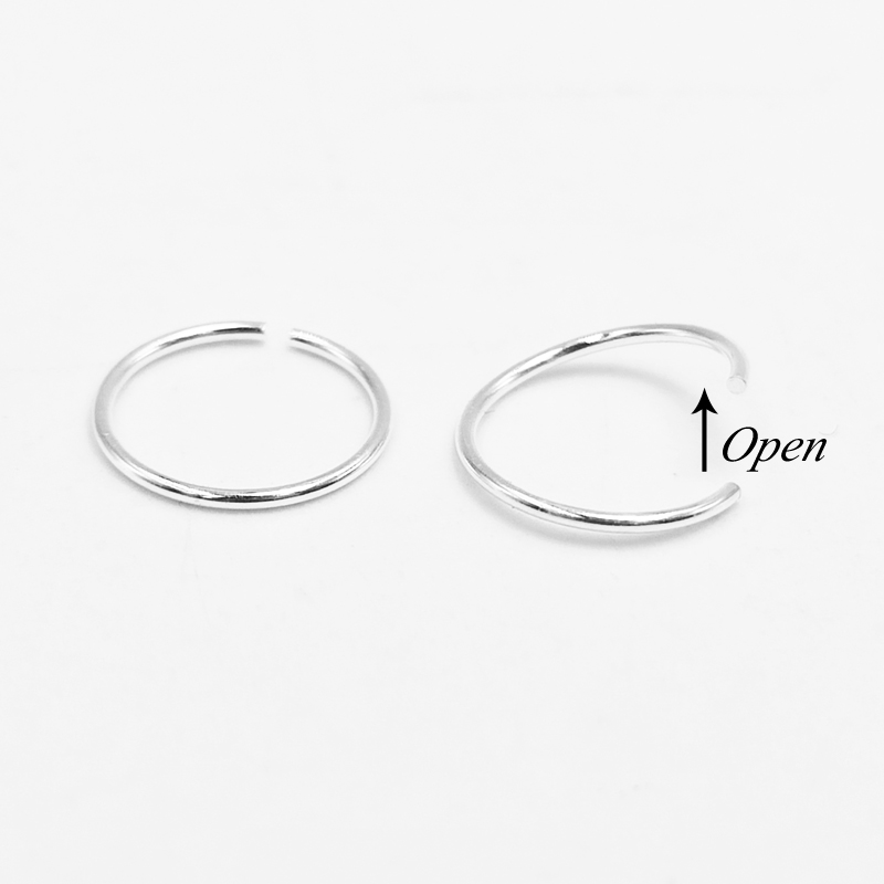 925 sterling silver Nose Ring  – обзор и цена Body Jewelry Lot