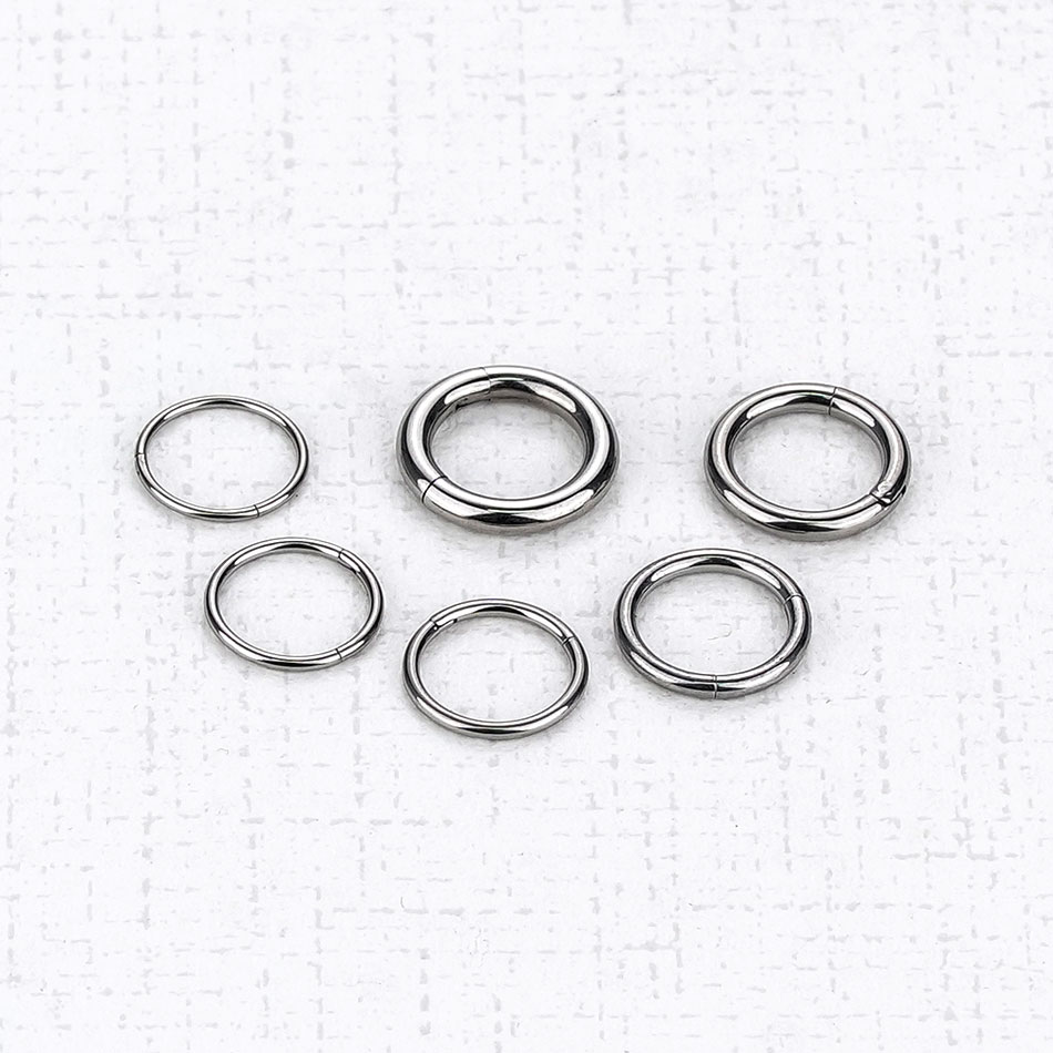1Pc G23 Titanium Hinged Segmen – обзор и цена Septum Clicker Ring