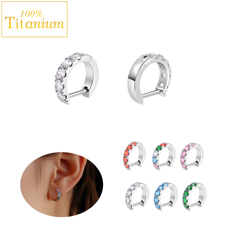 F136 Titanium Hinged Earring f – обзор и цена Body Jewelry Implant Grade