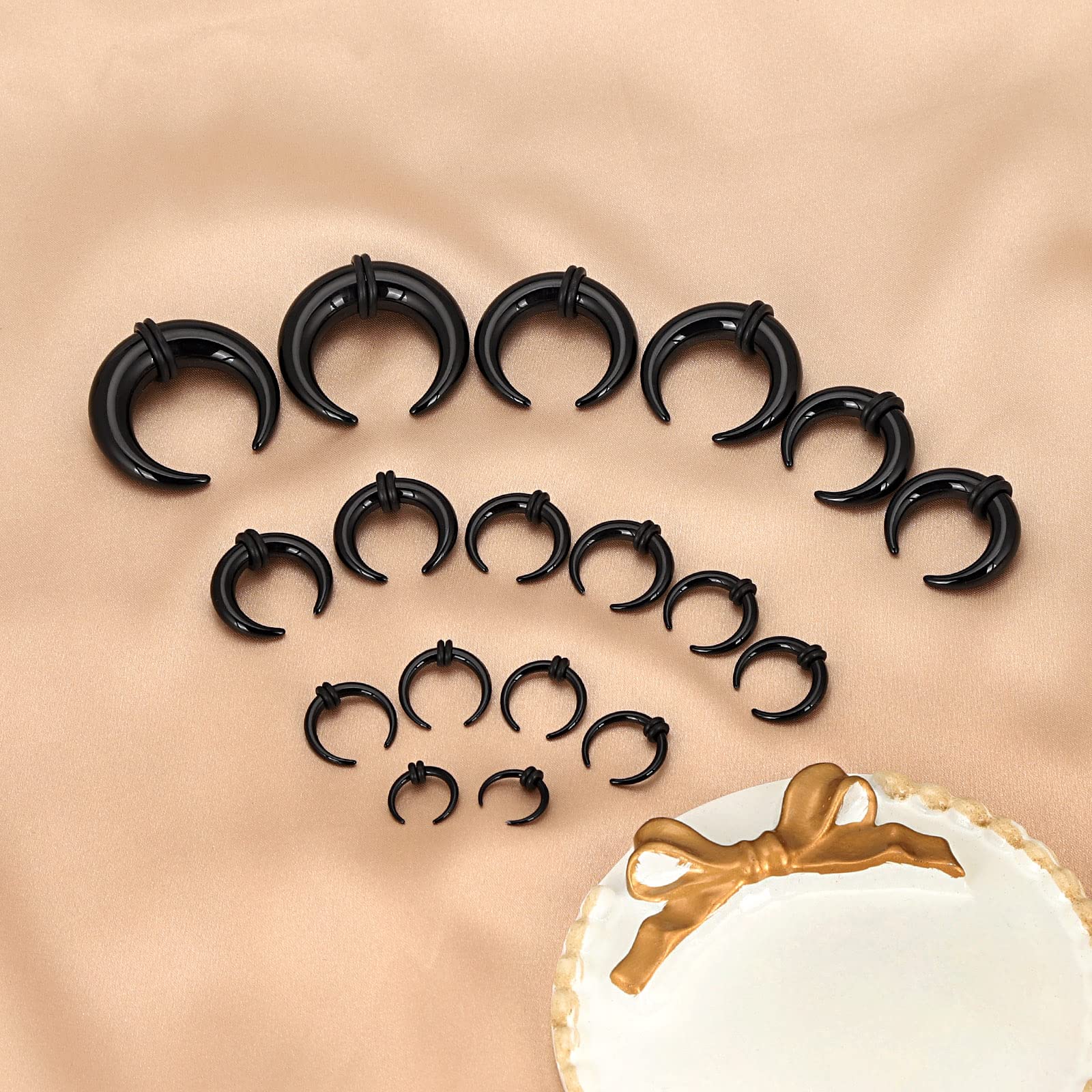 18Pcs Acrylic Septum Pincher T – обзор и цена Septum Clicker Ring