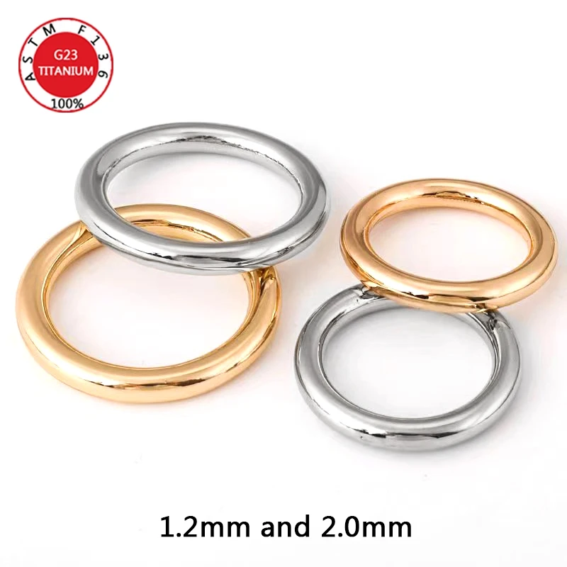 F136 Titanium Clicker 1.2mm an – обзор и цена Septum Clicker Ring