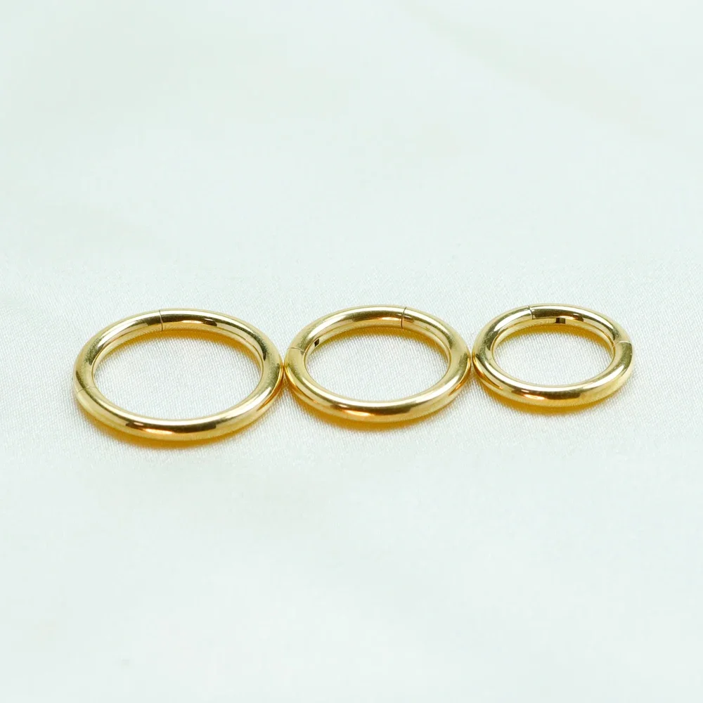 F136 Titanium Clicker 1.2mm an – обзор и цена Septum Clicker Ring