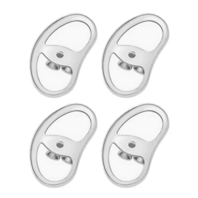 39BD 4pcs Earring Stoppers Big – обзор и цена Body Jewelry Lot