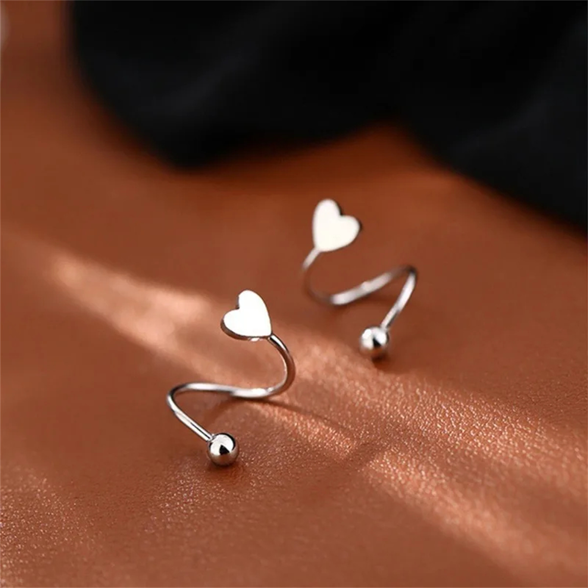 2pcs Stainless Steel Twist Lov – обзор и цена Body Jewelry Hypoallergenic