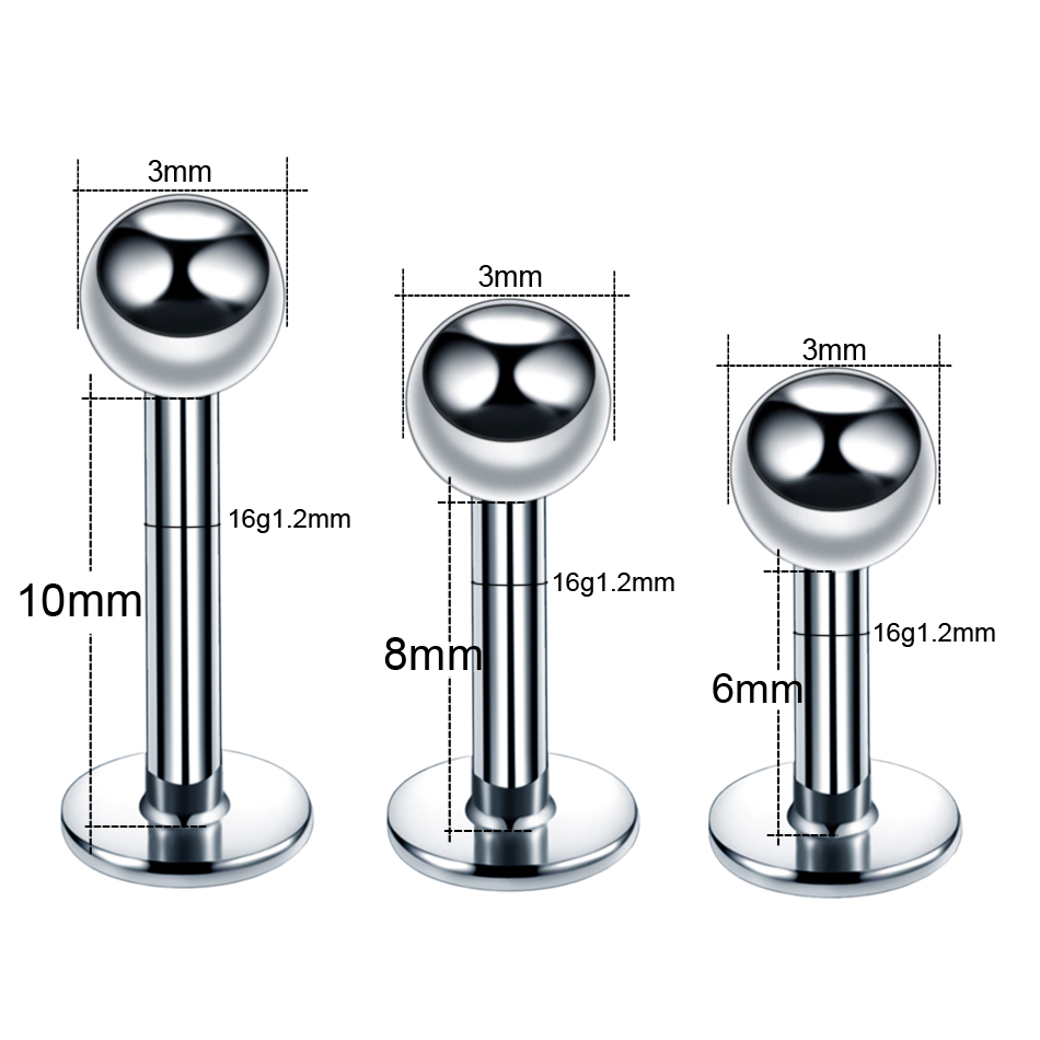 1pcs Implant Grade Titanium La – обзор и цена Body Jewelry Implant Grade