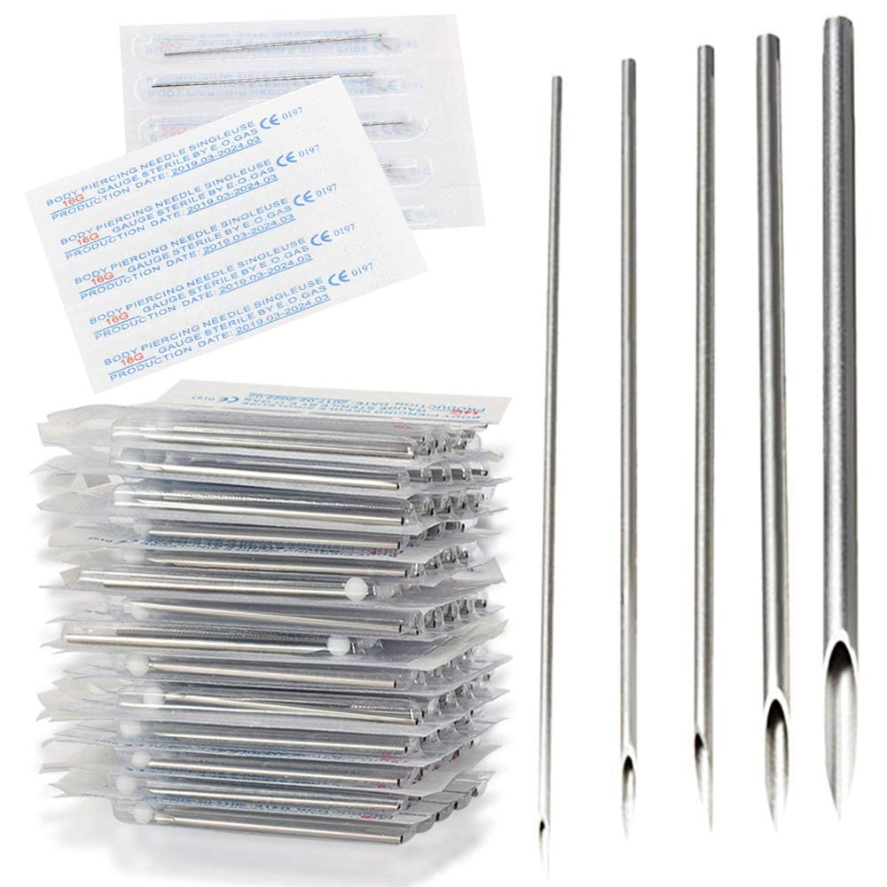 12G 14G 16G 18G 20G 5/10/30/50 – обзор и цена Body Jewelry Kit