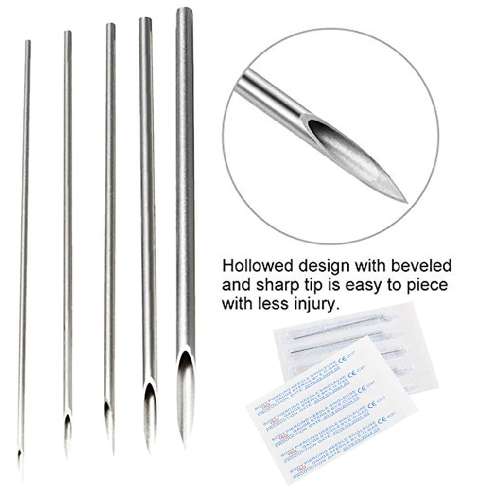 12G 14G 16G 18G 20G 5/10/30/50 – обзор и цена Body Jewelry Kit