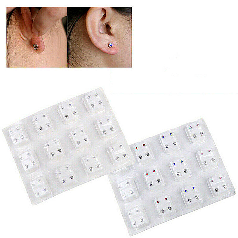 12 Pairs Crystal Medical Earri – обзор и цена Body Jewelry Kit