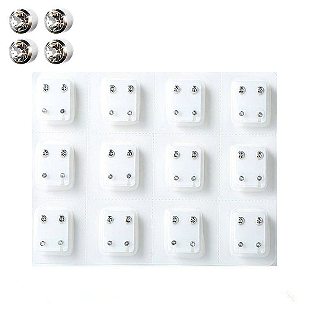 12 Pairs Crystal Medical Earri – обзор и цена Body Jewelry Kit