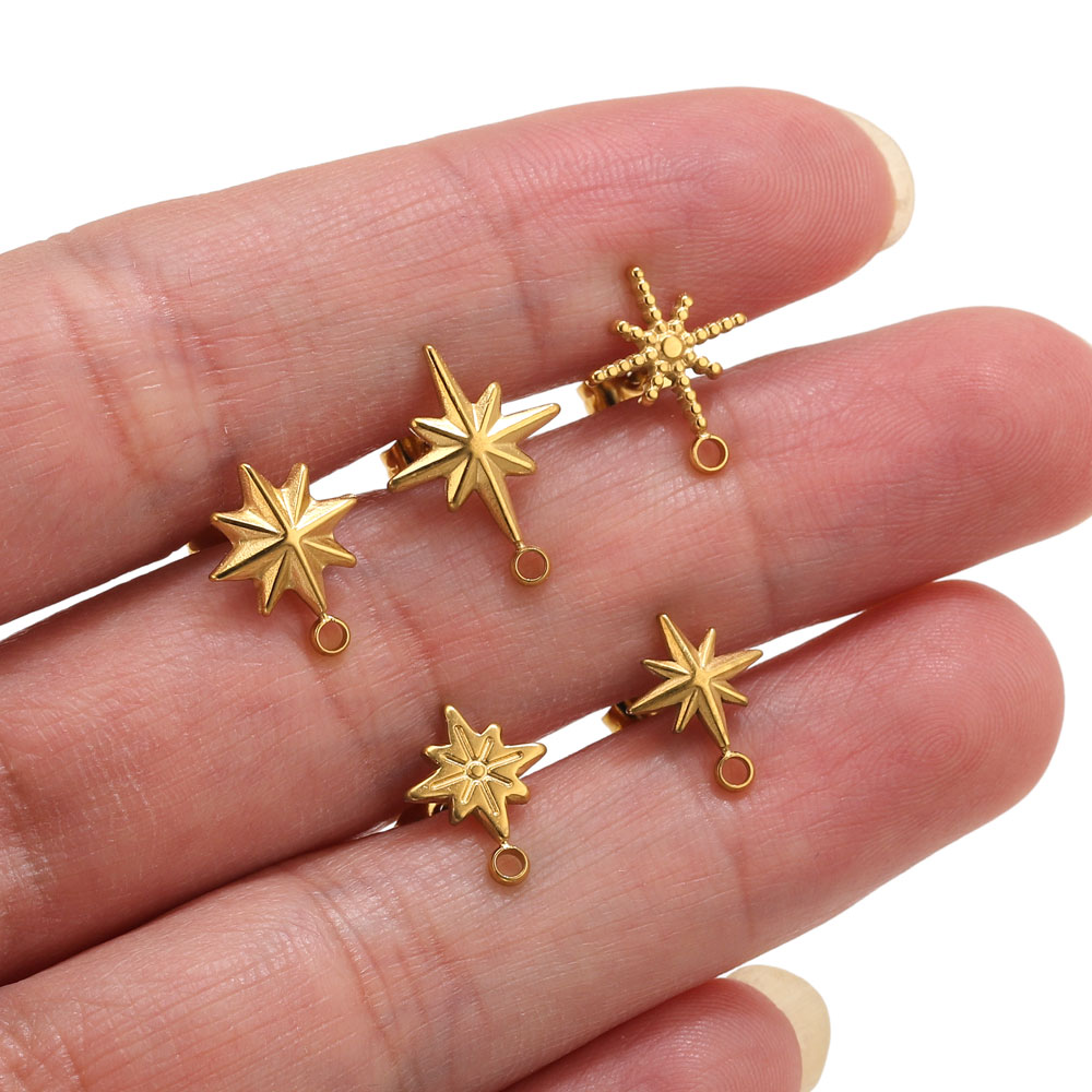 6pcs Stainless Steel Star Earr – обзор и цена Body Jewelry Kit
