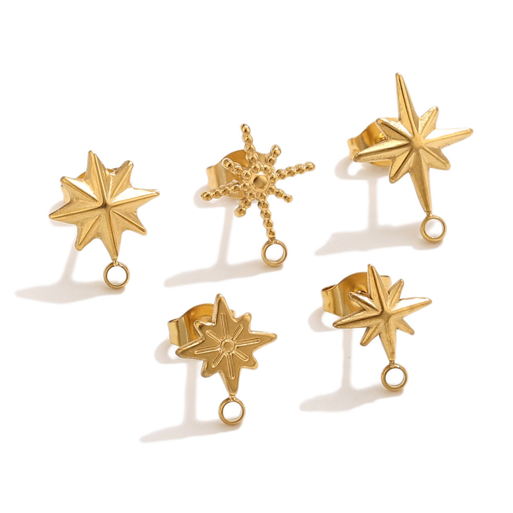 6pcs Stainless Steel Star Earr – обзор и цена Body Jewelry Kit