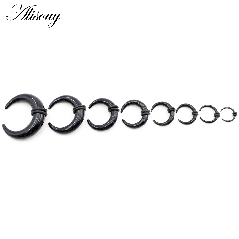 2pcs Acrylic C Sahpe Buffalo H – обзор и цена Septum Clicker Ring