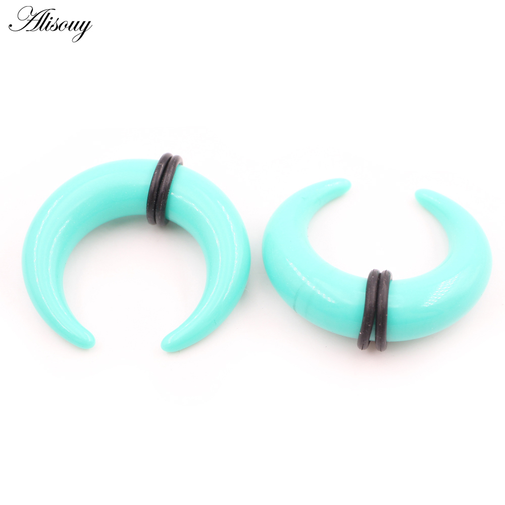 2pcs Acrylic C Sahpe Buffalo H – обзор и цена Septum Clicker Ring