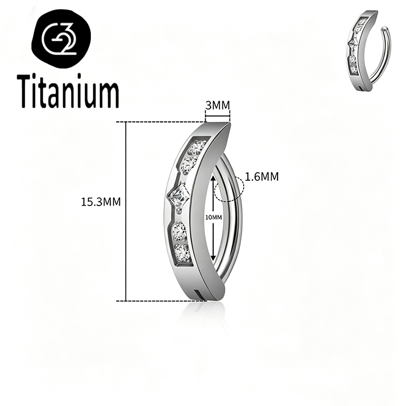 Implant Grade ASTM F136 Titani – обзор и цена Body Jewelry Implant Grade