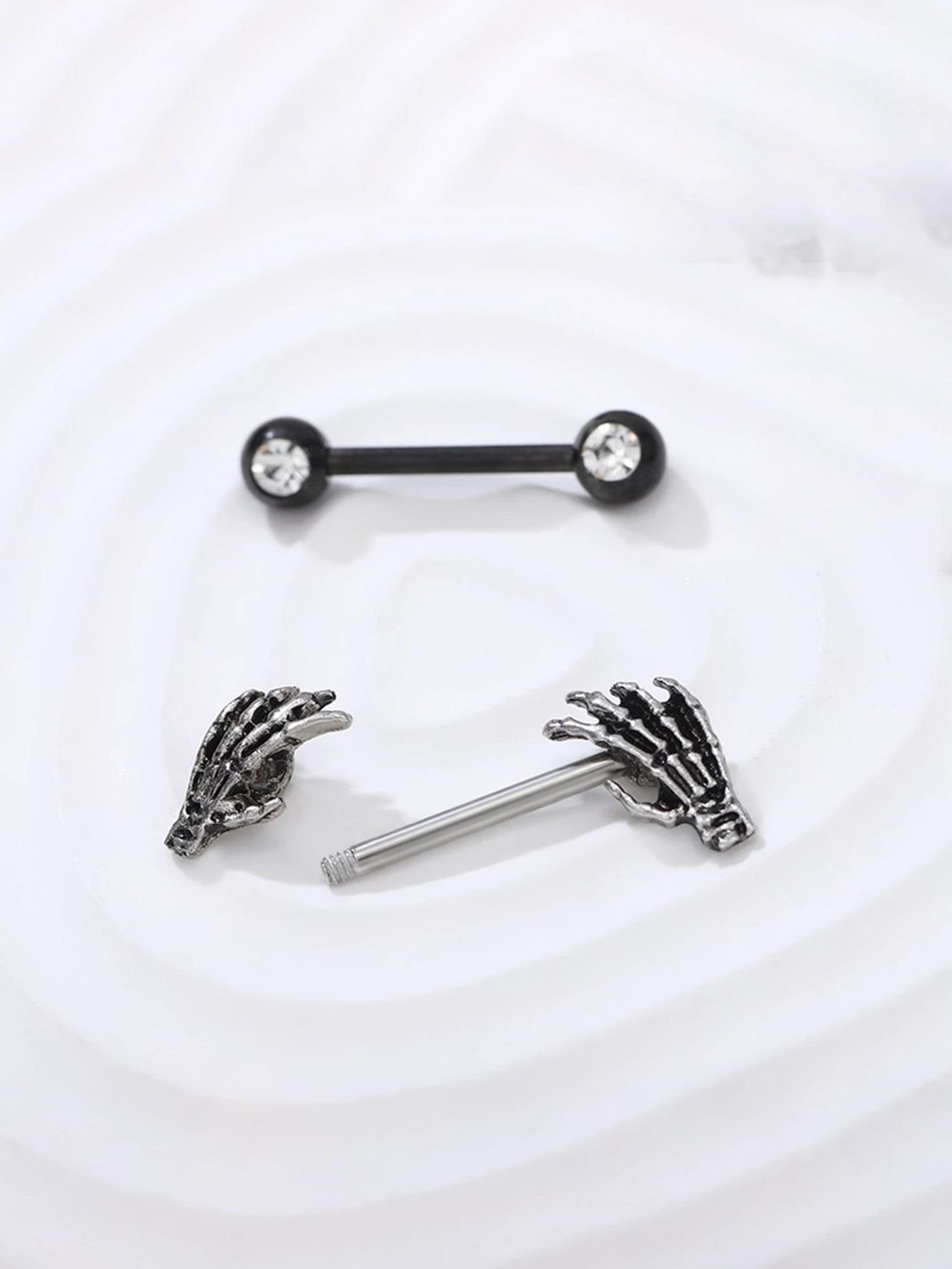 2pcs Stainless Steel 14G Black – обзор и цена Body Jewelry Changing Kit