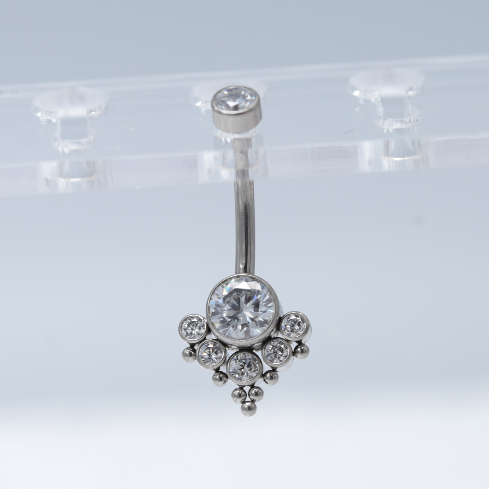 14G Titanium Belly Button Ring – обзор и цена Body Jewelry Implant Grade