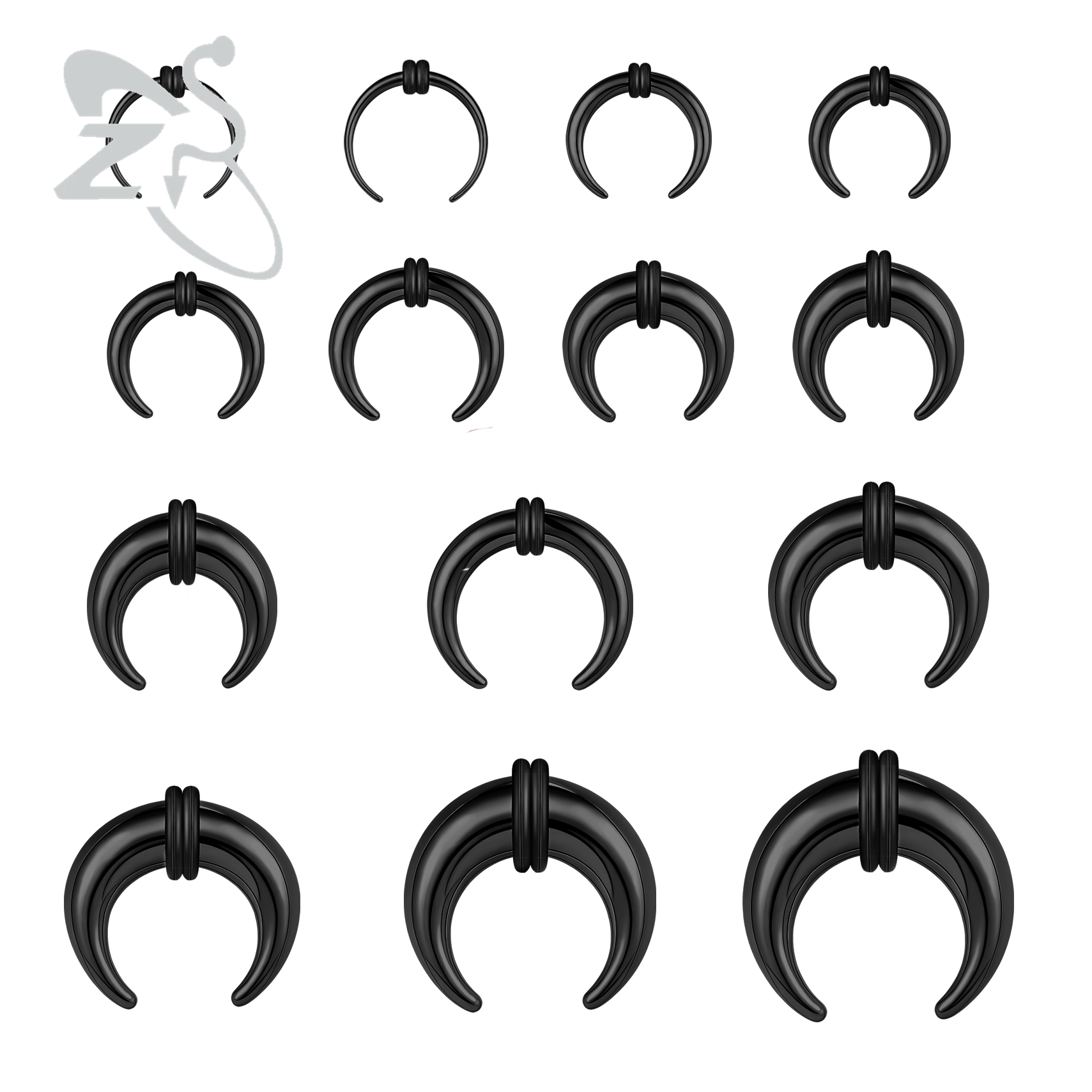 ZS 1PC 2G/4G/6G Buffalo Horn N – обзор и цена Septum Clicker Ring