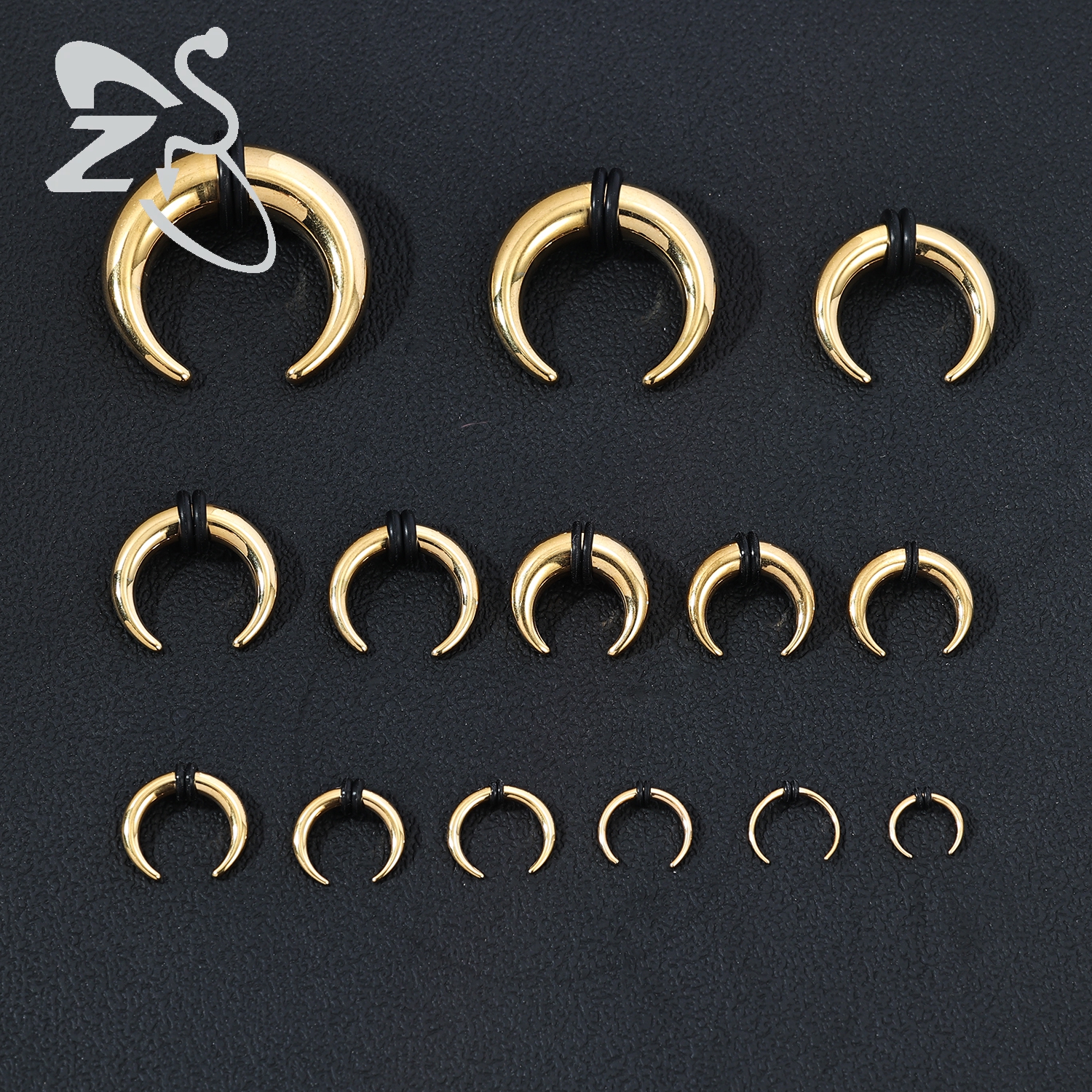 ZS 1PC 2G/4G/6G Buffalo Horn N – обзор и цена Septum Clicker Ring