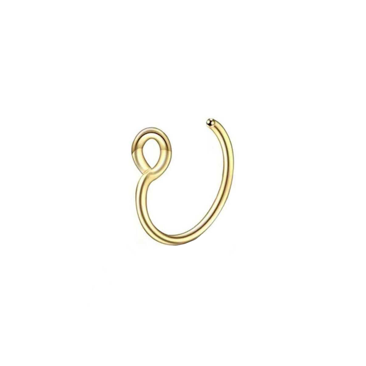1Pcs Women Fake Piering Nose R – обзор и цена Yg Body Jewelry