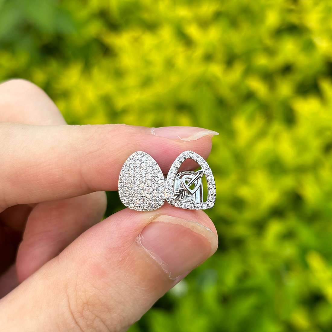 RACHELZ Hip Hop Double Love He – обзор и цена Body Jewelry Gold Plated