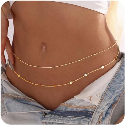 Women Waterproof Body Chain 18 – обзор и цена Body Jewelry Gold Plated