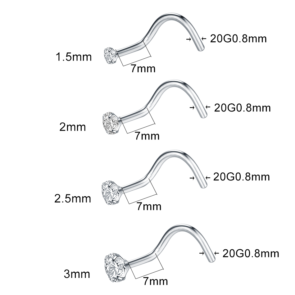 1/5pcs Implant Grade Titanium  – обзор и цена Body Jewelry Implant Grade