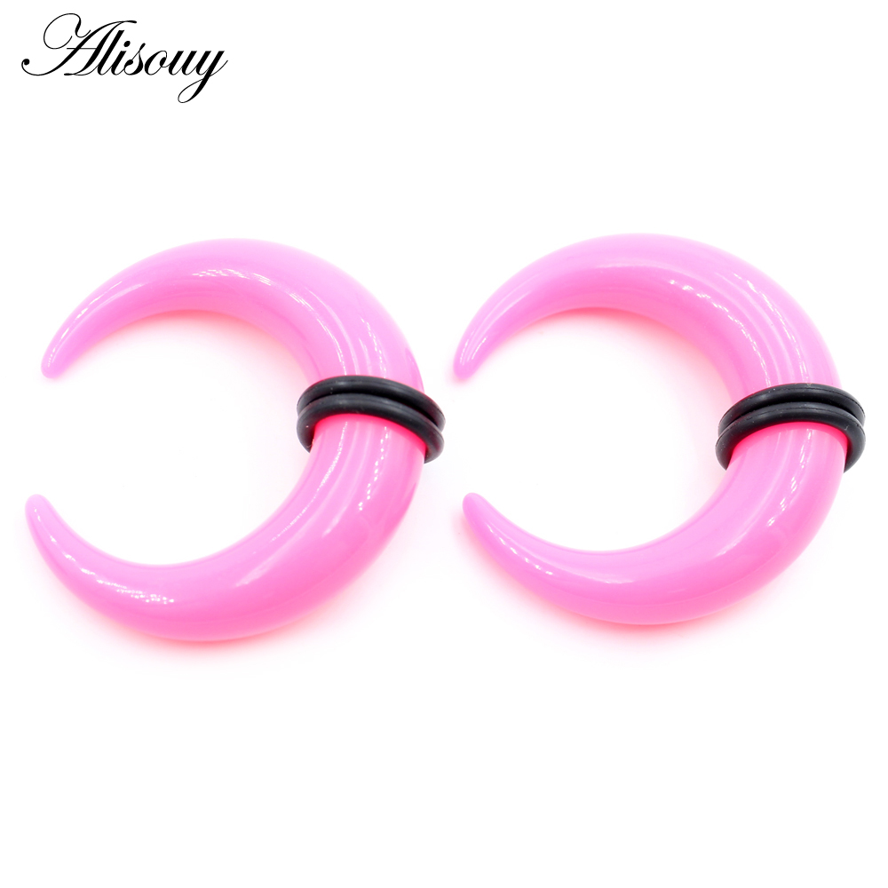 Alisouy 2PC Acrylic C Shape Bu – обзор и цена Septum Clicker Ring
