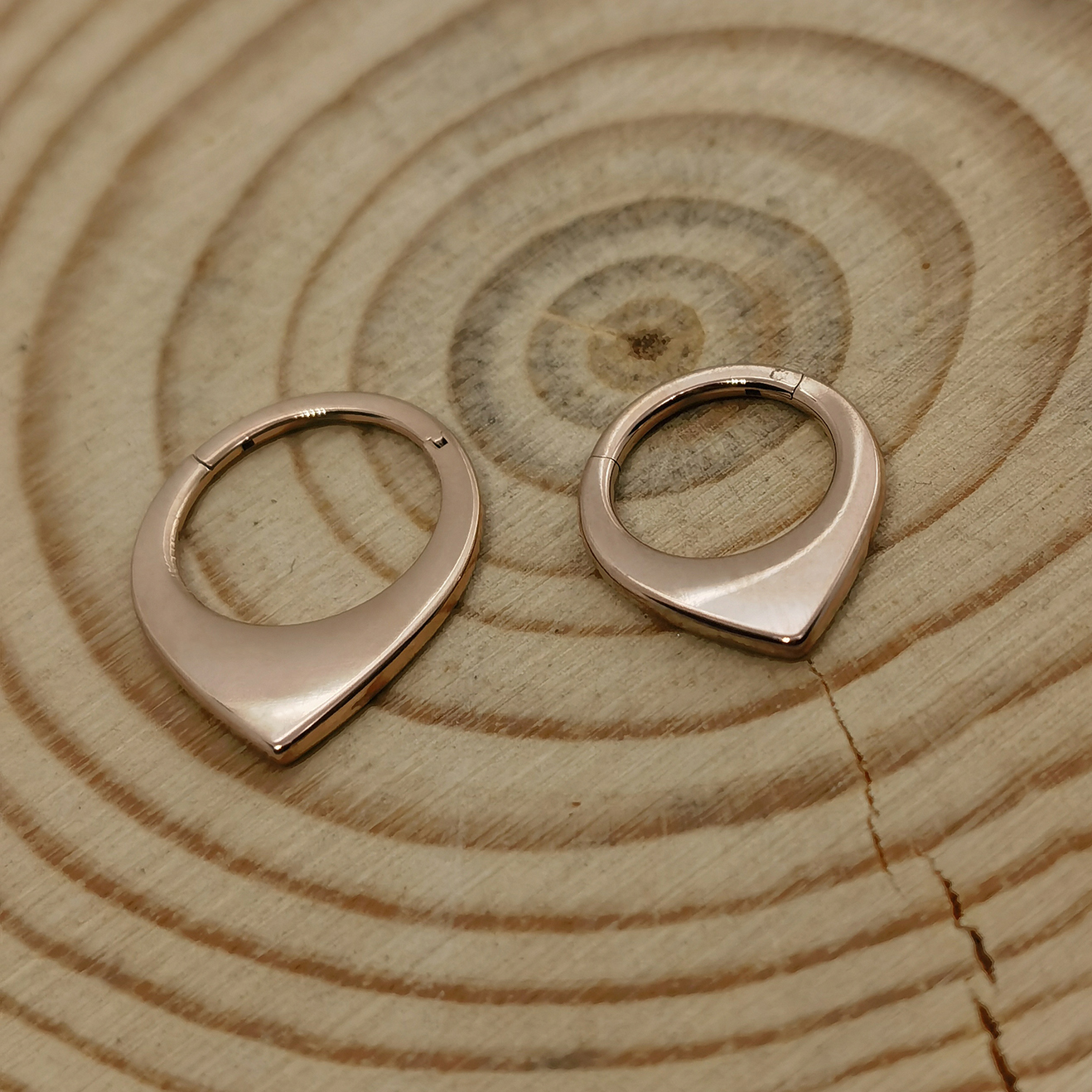 1pcs G23 Titanium ASTM F136 Wa – обзор и цена Septum Clicker Ring