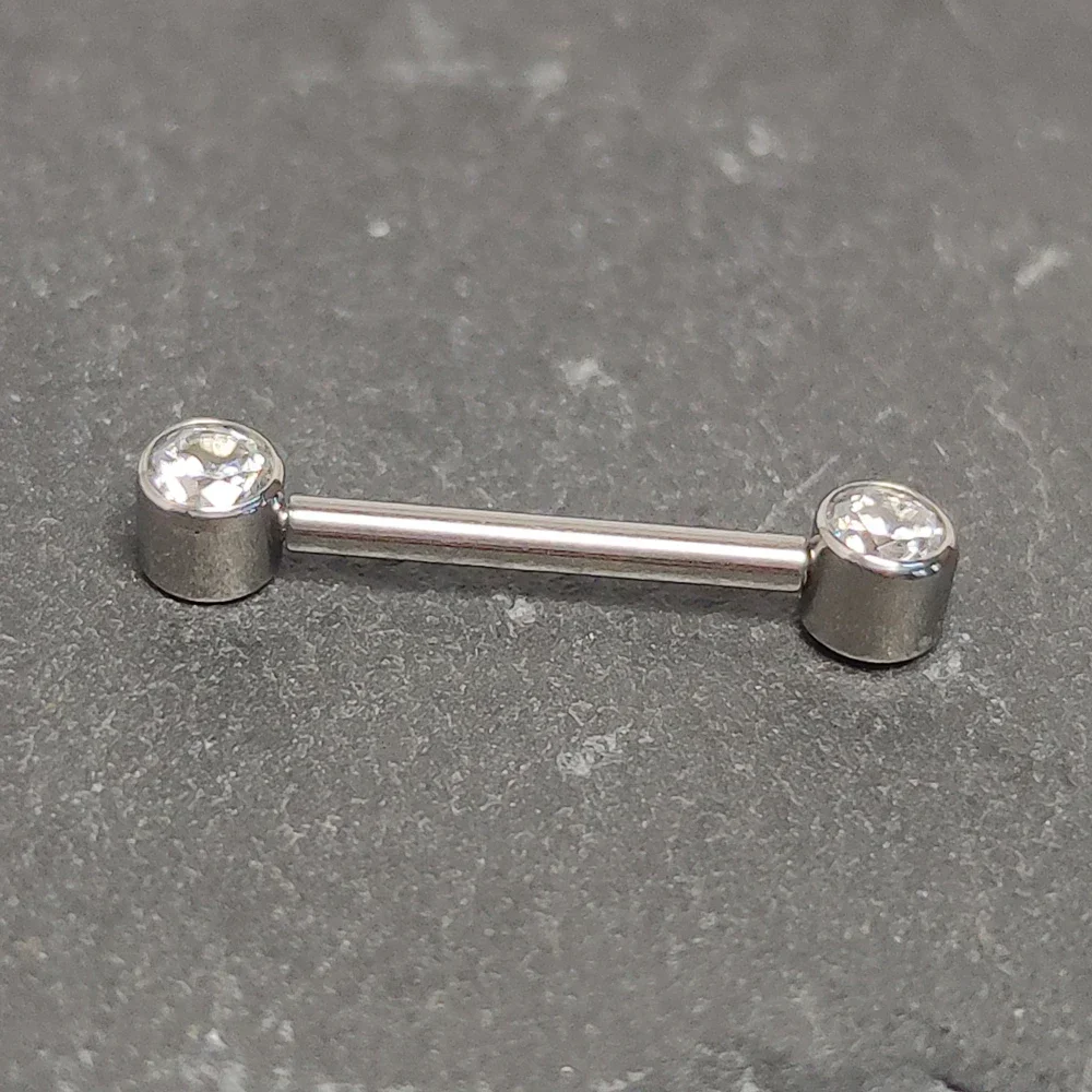 F136 Titanium 14G Zircon Nippl – обзор и цена Body Jewelry Changing Kit