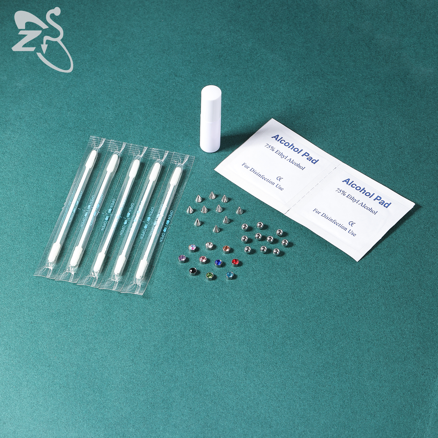 ZS 1 Set Fake Eyebrow Ring Men – обзор и цена Body Jewelry Kit
