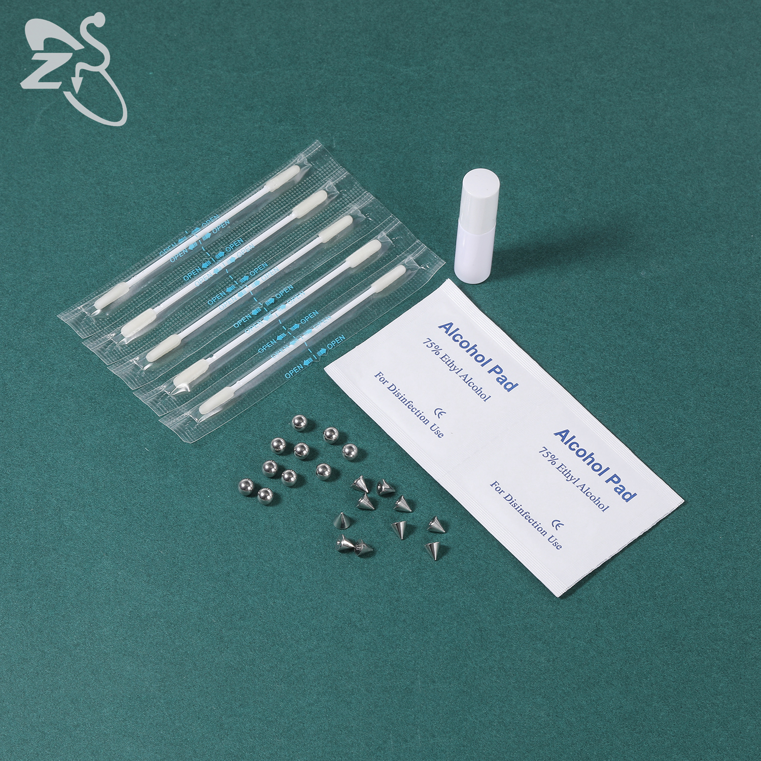 ZS 1 Set Fake Eyebrow Ring Men – обзор и цена Body Jewelry Kit