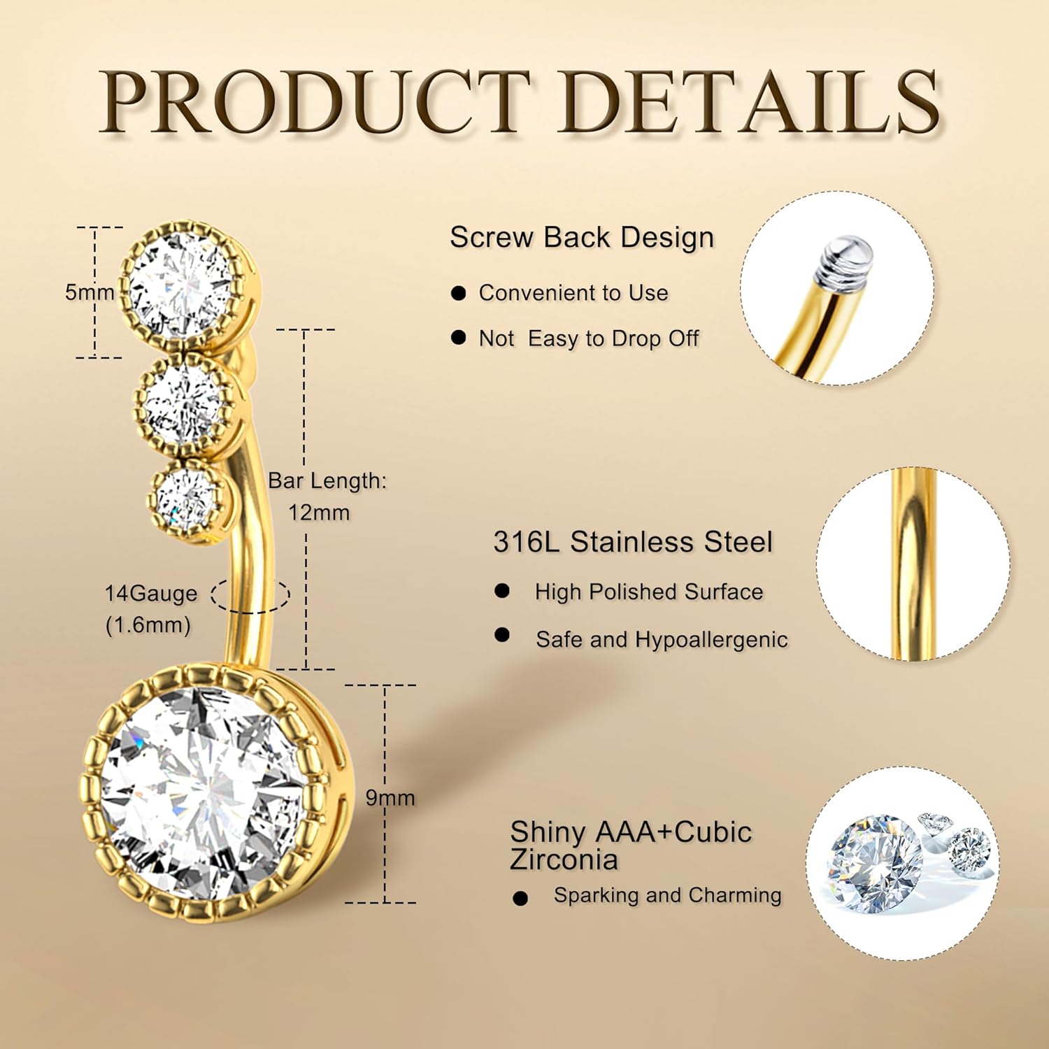Drperfect 1Pc Belly Button Rin – обзор и цена Septum Clicker Ring
