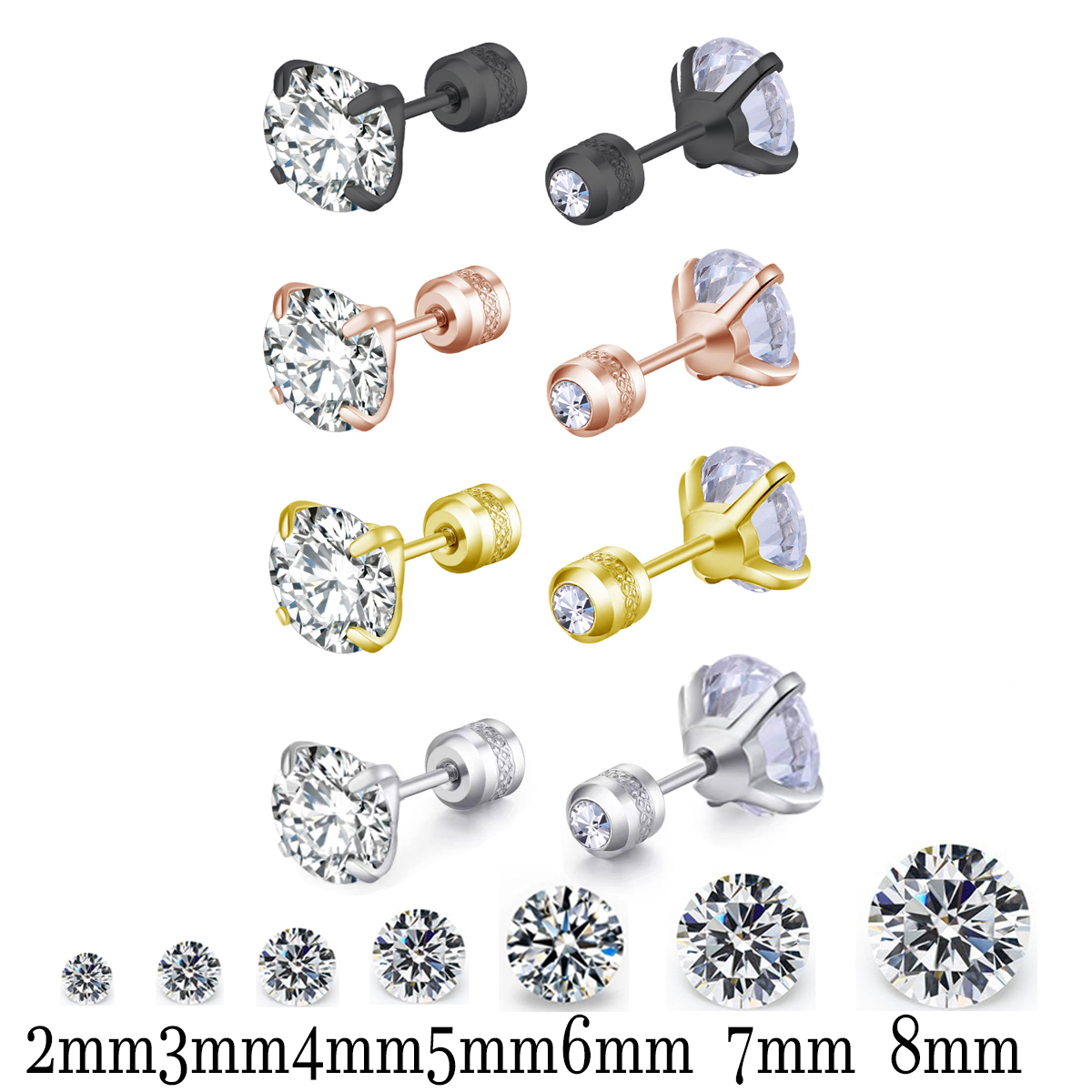 2pcs 20G Hypoallergenic Titani – обзор и цена Body Jewelry Hypoallergenic