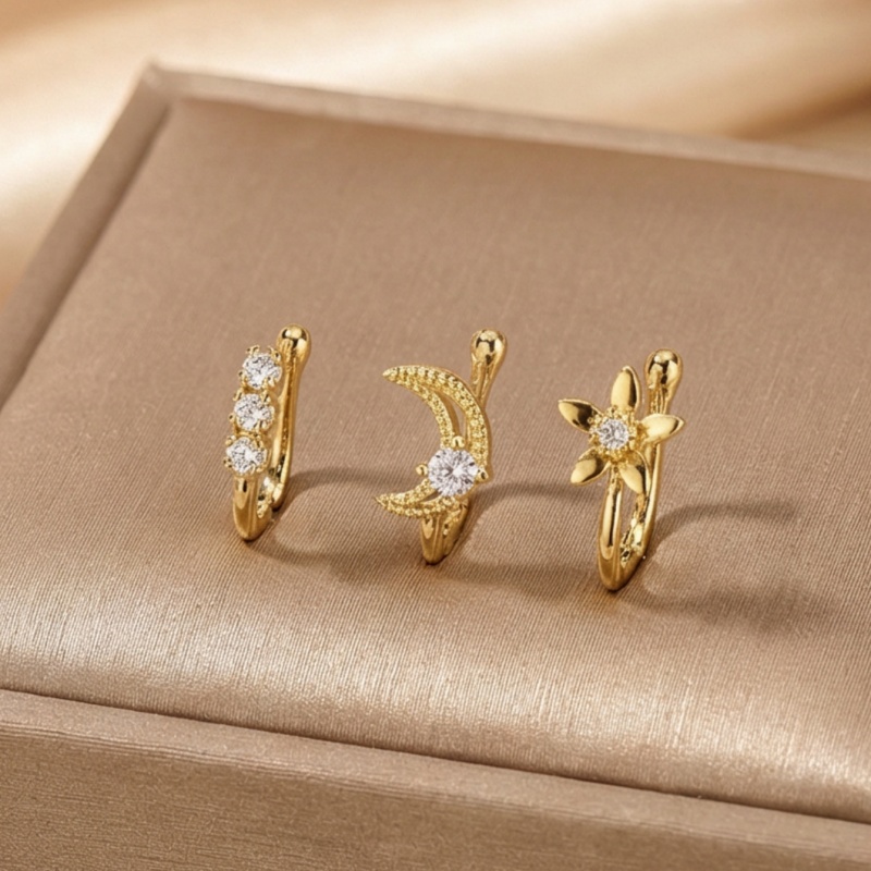 3-piece retro light luxury nos – обзор и цена Body Jewelry Lot