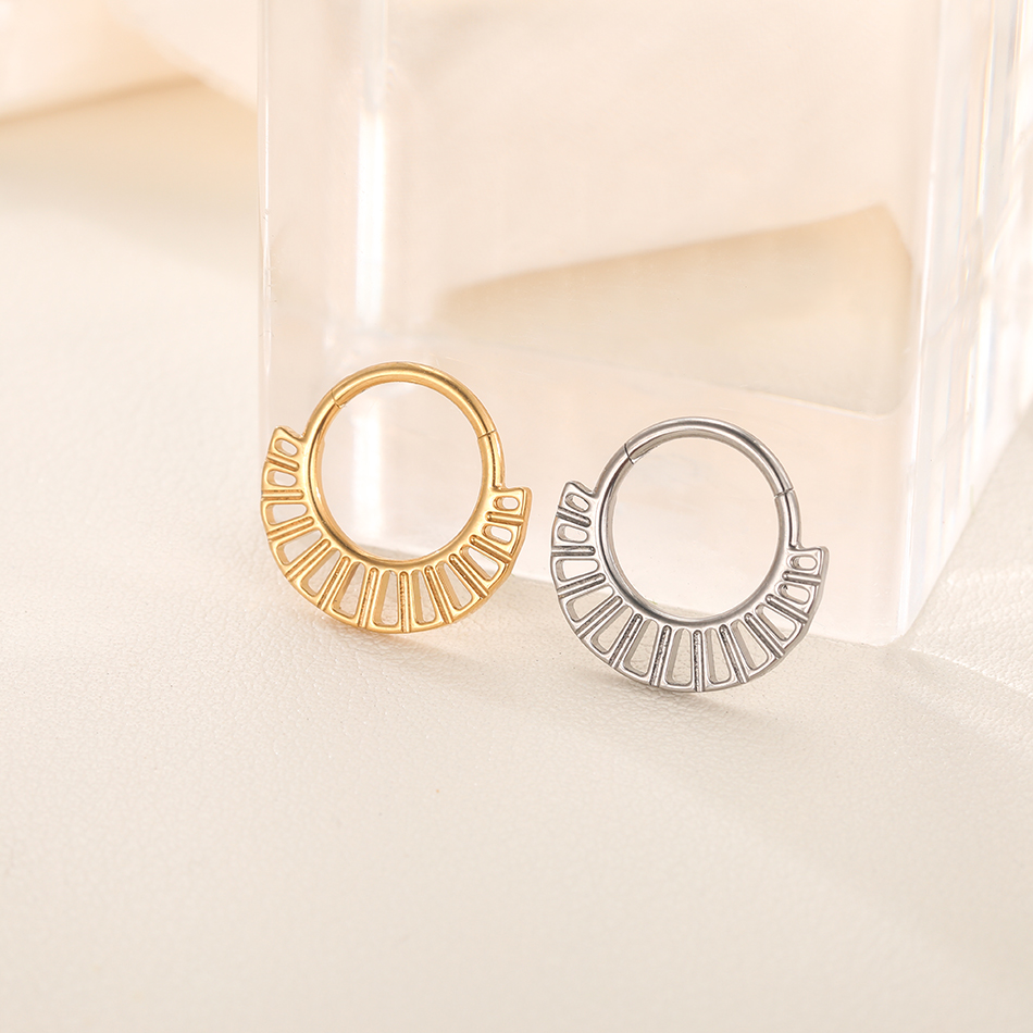 1PC 16G Septum Nose Hoop Ring  – обзор и цена Septum Clicker Ring