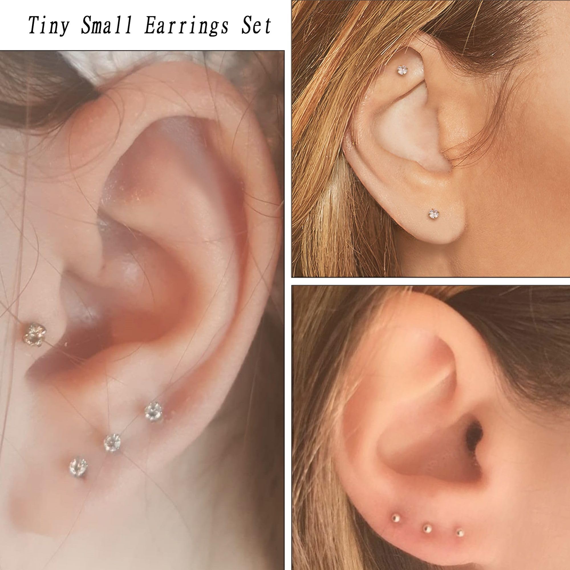 2pcs Tiny Surgical Stainless S – обзор и цена Body Jewelry Kit