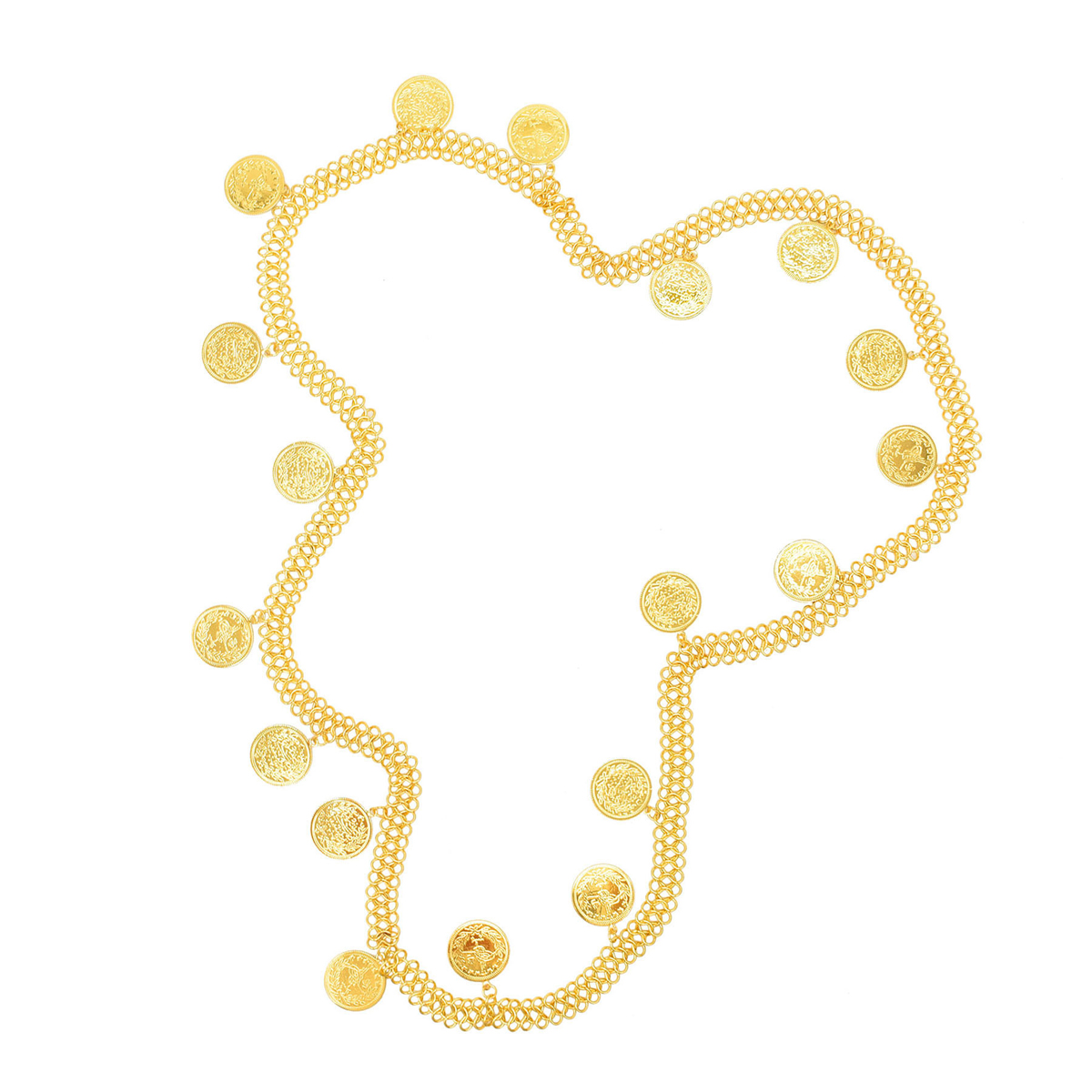 Gold Plated Simple Large Coins – обзор и цена Body Jewelry Gold Plated