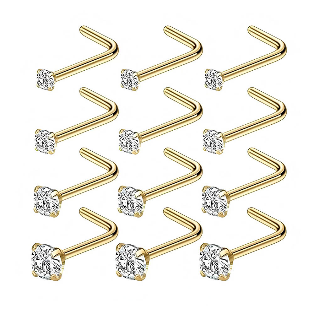 12-Piece Full Set 316L Hypoall – обзор и цена Body Jewelry Lot